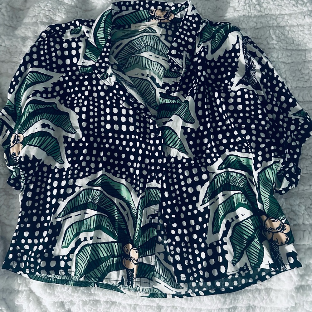Tropical Print Women's Top